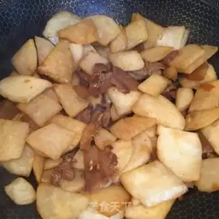 Make Five flowers and sweet potatoes step 7