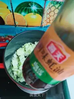 Make Shrimp spinach hand noodles step 9