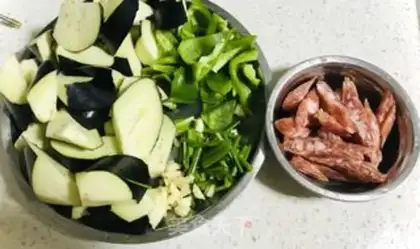 Make Weenie eggplant step 1