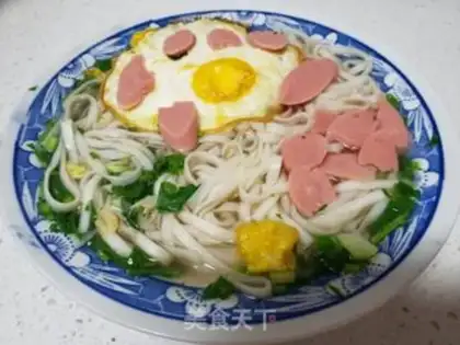 Make Fried egg noodles step 3