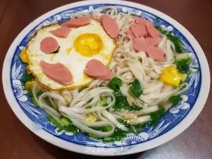 Make Fried egg noodles step 4