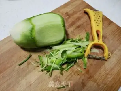 Make Clear the radish step 0