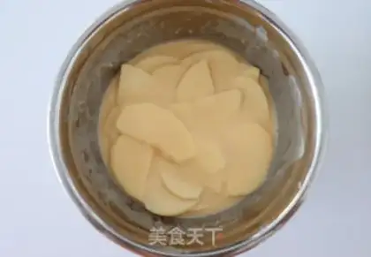 Make Red apple cake step 6