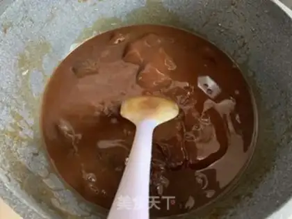 Make Homemade sugar-free glue cake step 0