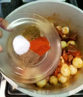 Make Beef stew onions step 17