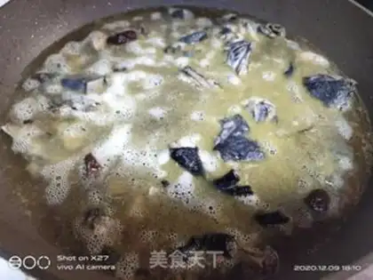 Make A chicken with mushrooms and cabbage step 3