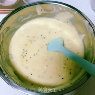 Make Cinnamon sesame rice cake step 7