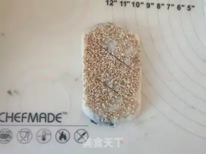 Make Black sesame pancakes step 9