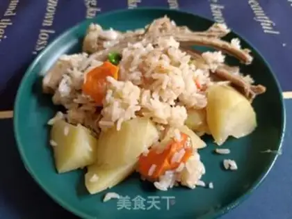 Make Hands on rice step 21
