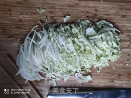 Make Cabbage with tofu step 3