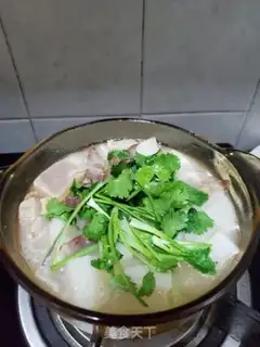 Make The radish stew step 4