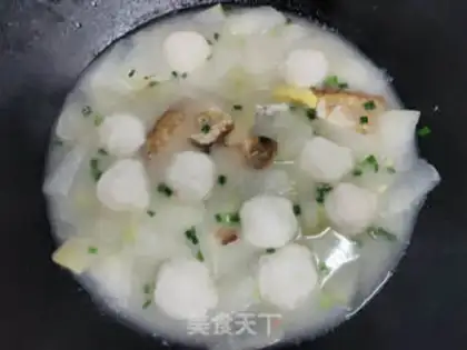 Make Squirtballs, melon soup step 7