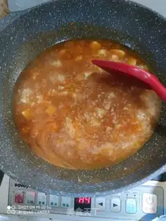 Make Tofu violet soup step 8