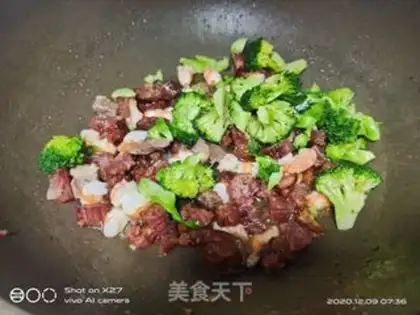 Make Shrimp veggies and rice step 4