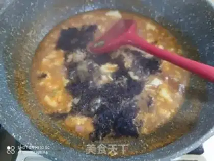 Make Tofu violet soup step 11