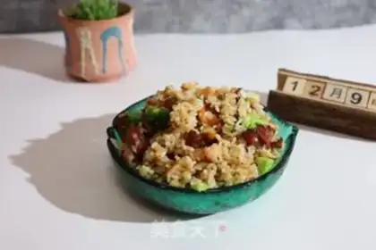 Make Shrimp veggies and rice step 9