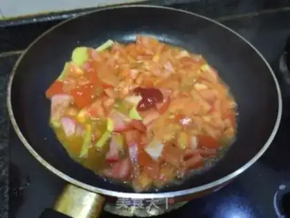 Make Tomato ink fish step 3