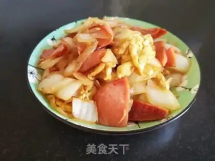 Make ♪ Little belly fried onion eggs ♪ step 5