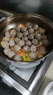 Make The Korean army fire pot step 10
