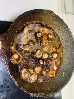 Make Flaming mushroom chicken step 3