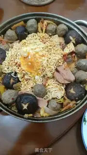 Make The Korean army fire pot step 17