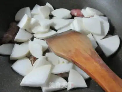 Make Sausage makes carrots step 3