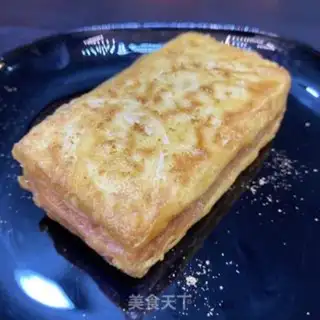 Make "Sunning tofu for lunch." step 8