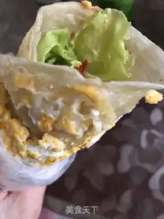 Make Eggskin roll step 6