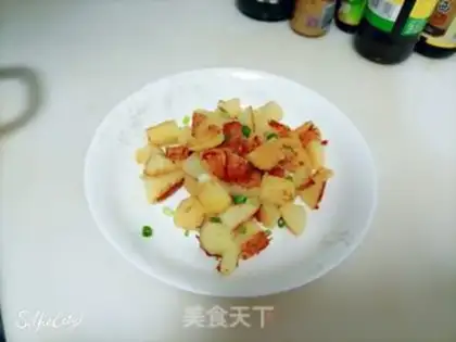 Make Fried potatoes step 6