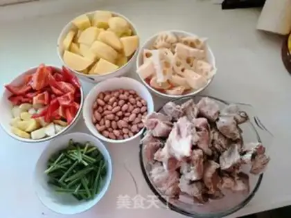 Make Spicy pan ribs step 0