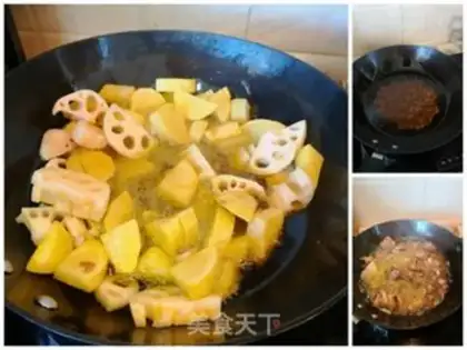 Make Spicy pan ribs step 1