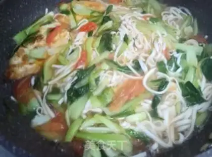 Make Soup soup with green tomatoes step 7