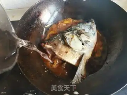 Make The casserole fish head step 3