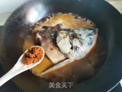 Make The casserole fish head step 4