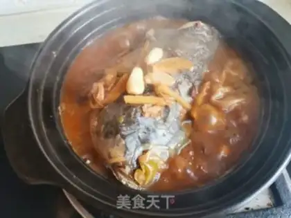 Make The casserole fish head step 5