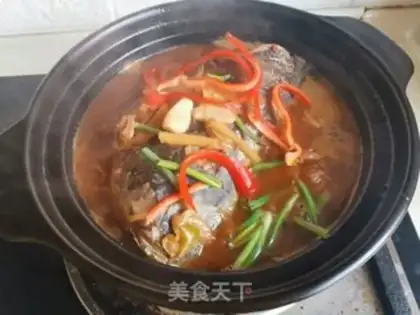 Make The casserole fish head step 6