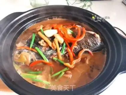 Make The casserole fish head step 7