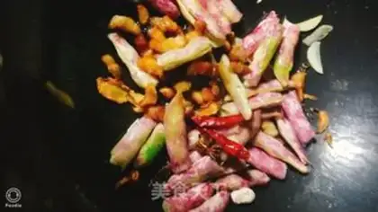 Make Five-flower soybeans step 1