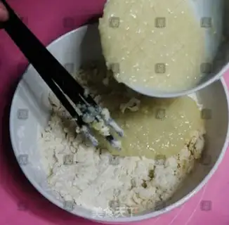 Make The yeast master rice waffles step 1