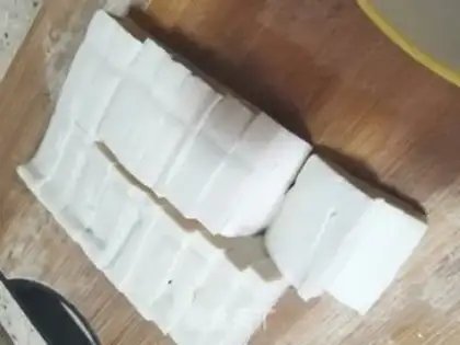 Make Meat tofu step 1
