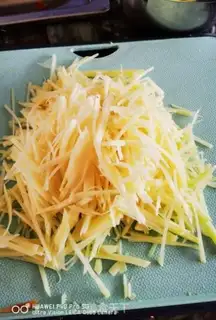 Make Potato carrots with silk step 2
