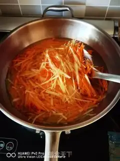 Make Potato carrots with silk step 4