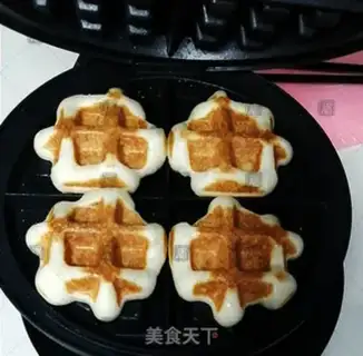 Make The yeast master rice waffles step 11