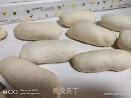 Make Ham sausage bread step 9