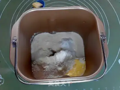 Make Mini onion cheese ham bag step 2
