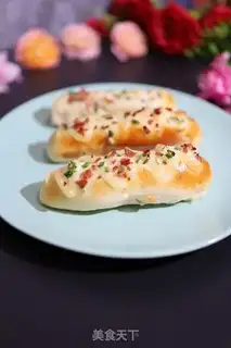 Make Ham sausage bread step 13