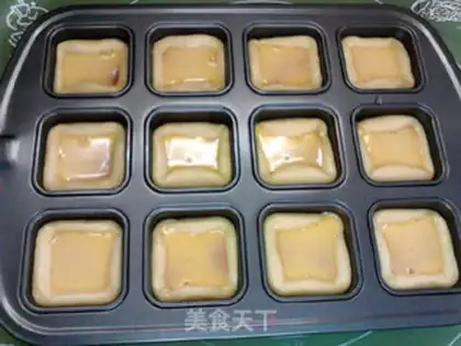 Make Mini onion cheese ham bag step 14