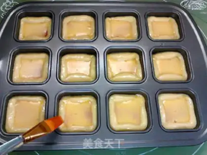 Make Mini onion cheese ham bag step 15
