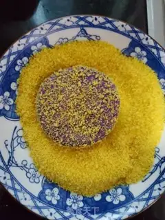 Make Black-sesame-pattern macaroni step 6