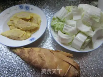 Make Winter egg dumplings step 0
